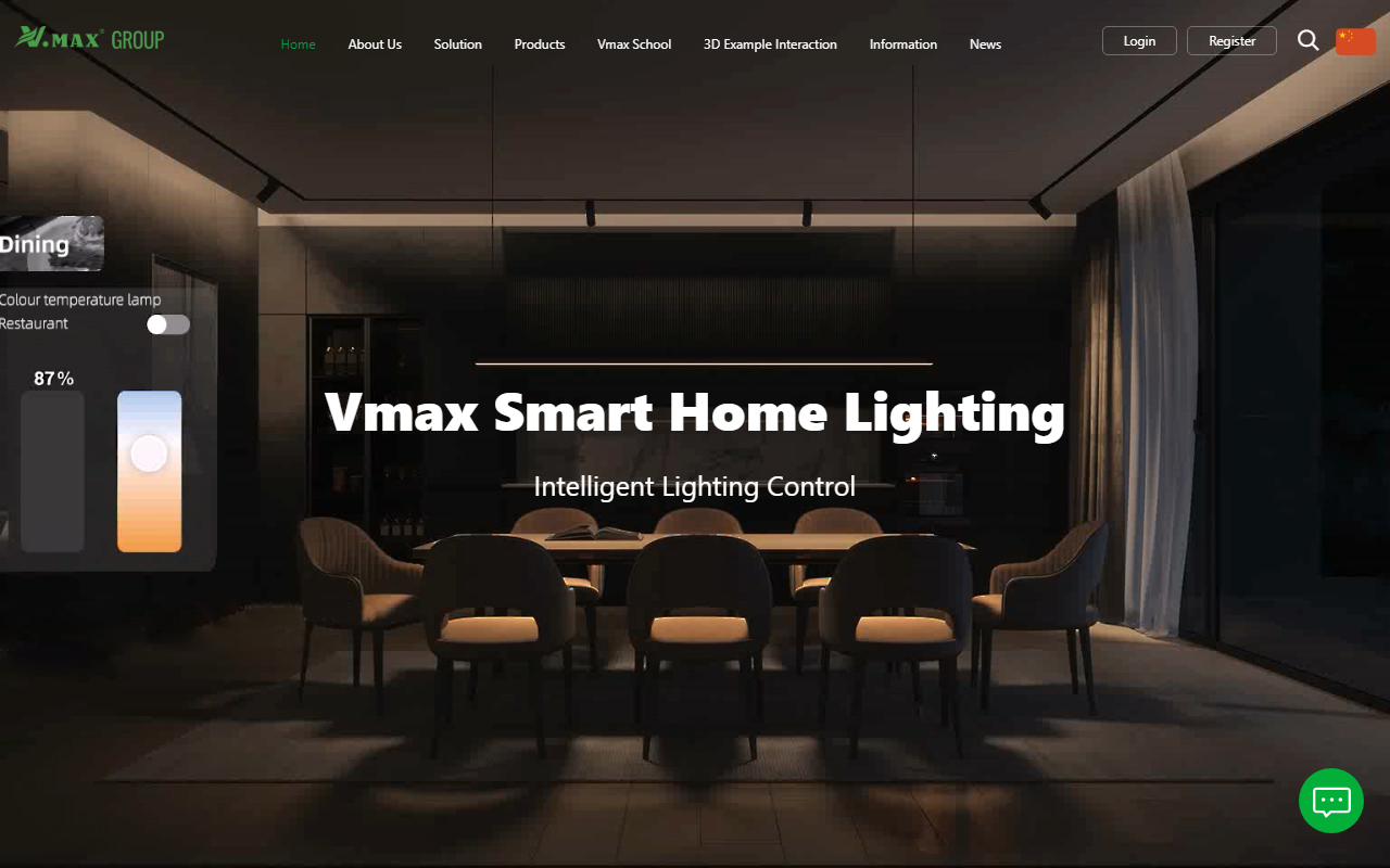 VMAX official website preview